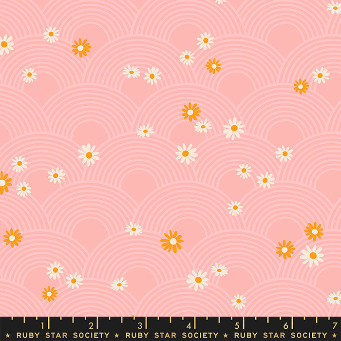 Rise and Shine || Meadow Balmy || Cotton Quilting Fabric 5-Yard Backing