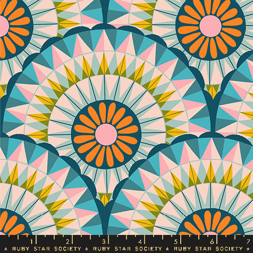Carousel || Carousels Light Galaxy || Cotton Quilting Fabric