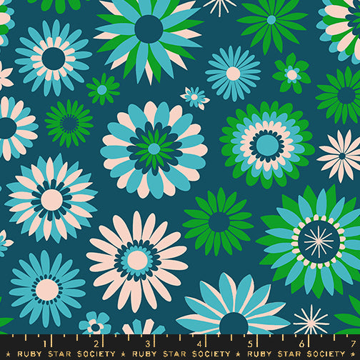 Carousel || Kaleidoscope Light Galaxy || Cotton Quilting Fabric
