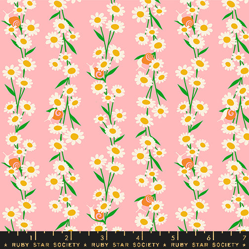 Carousel || Daisy Chain Balmy || Cotton Quilting Fabric