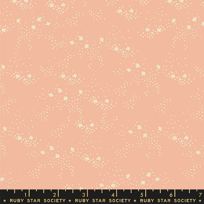 DOG PARK || Field Dahlia || Cotton Quilting Fabric Half Yard