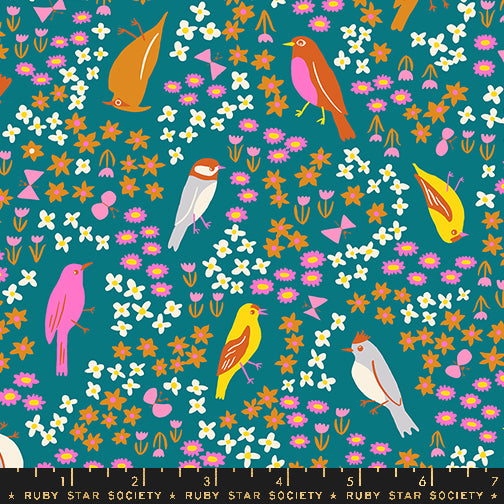 PREORDER Bird Is the Word || Spark Bird Storytime || Cotton Quilting Fabric