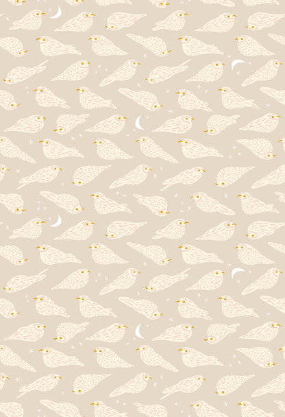 PREORDER Bird Is the Word || Whipporwill Sandbox || Cotton Quilting Fabric