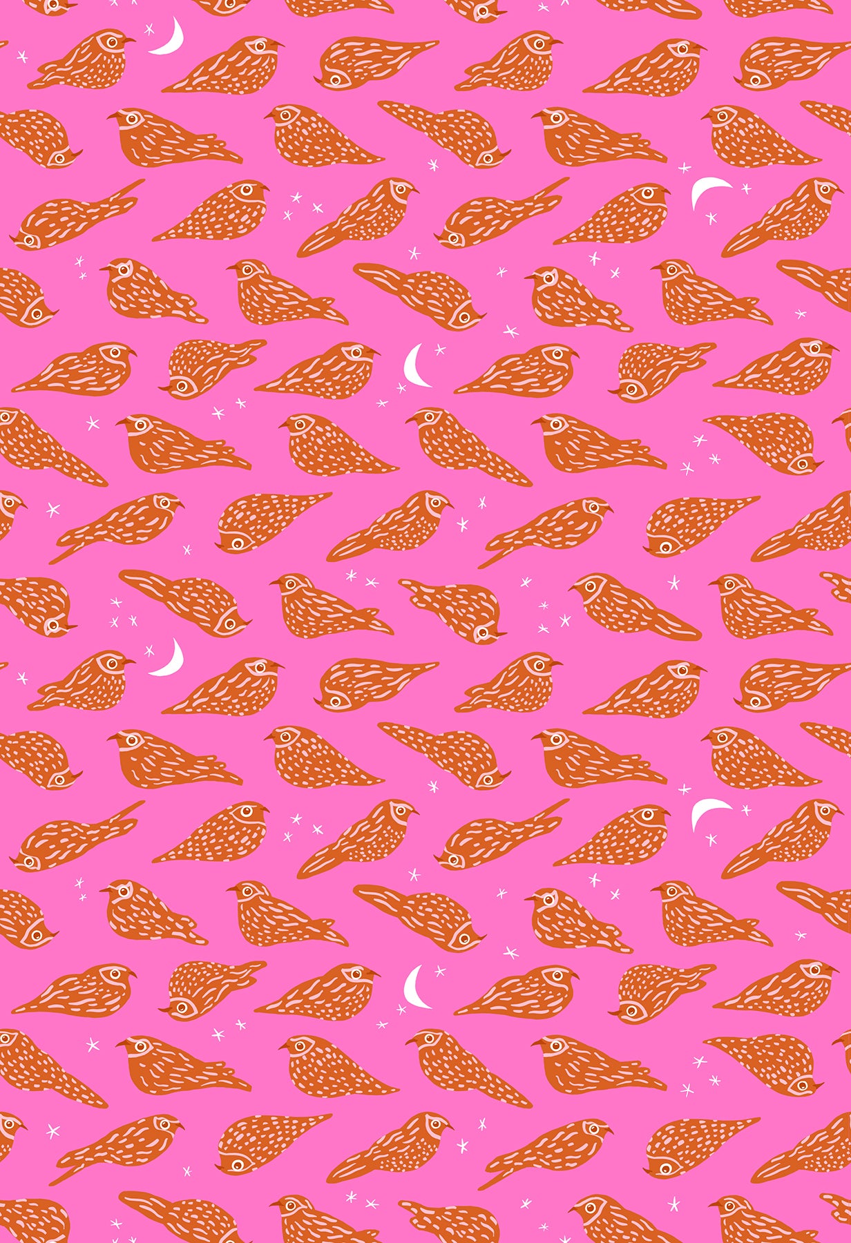 PREORDER Bird Is the Word || Whipporwill Lipstick || Cotton Quilting Fabric