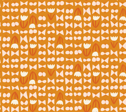 PREORDER Bird Is the Word || Butterflies Turmeric || Cotton Quilting Fabric