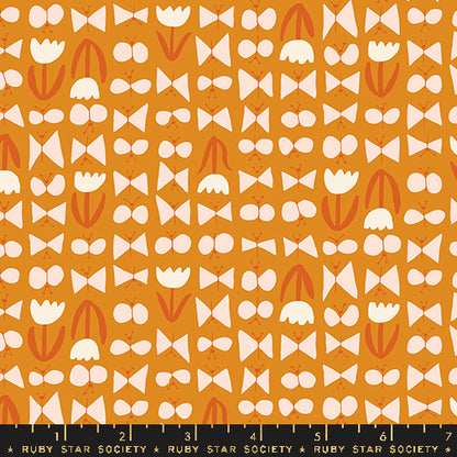 PREORDER Bird Is the Word || Butterflies Turmeric || Cotton Quilting Fabric