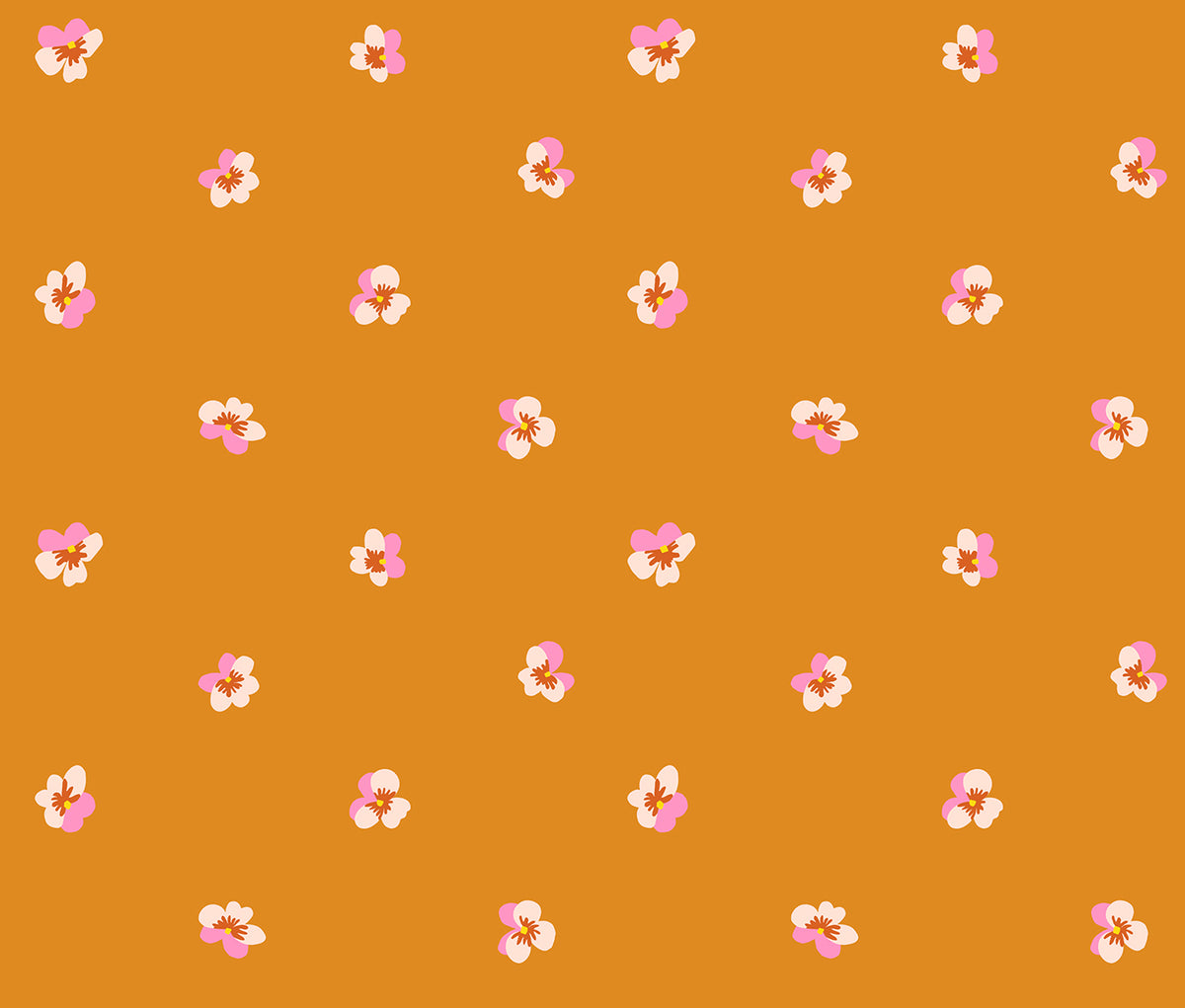 Bird Is the Word || Violet Turmeric || Cotton Quilting Fabric