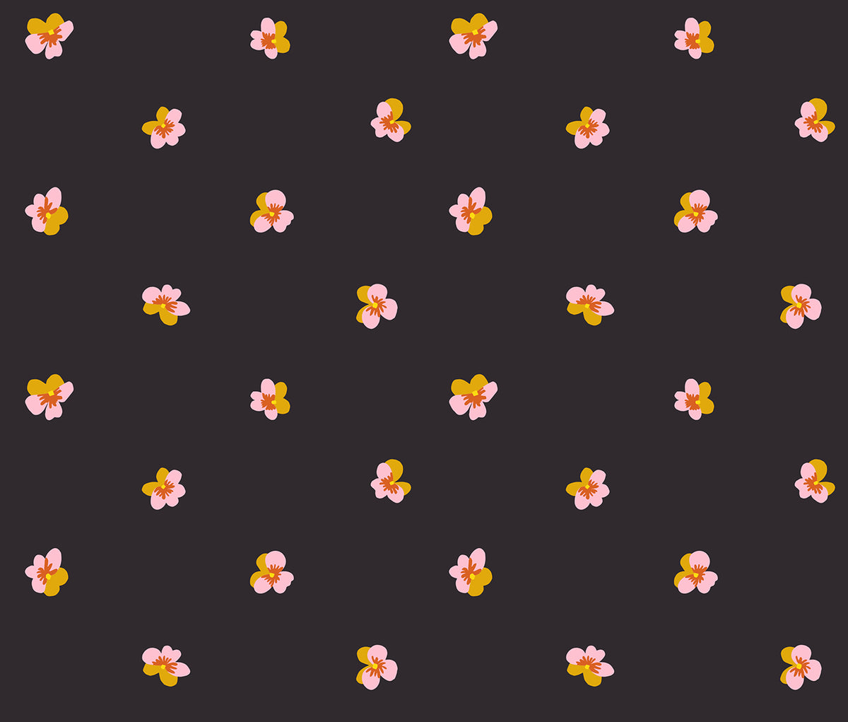 Bird Is the Word || Violet Soft Black || Cotton Quilting Fabric