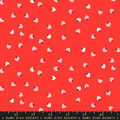 SEPT PREORDER Strawberry || Mini Berry Lollipop || Cotton Quilting Fabric