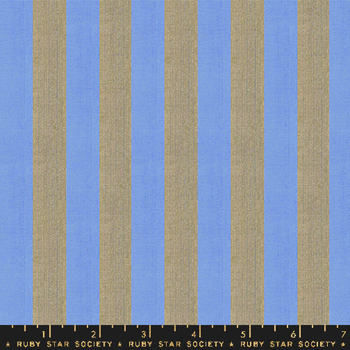 Preorder Warp & Weft Ooh Lucky Lucky || Clothesline Stripe Golden || Woven Fabric