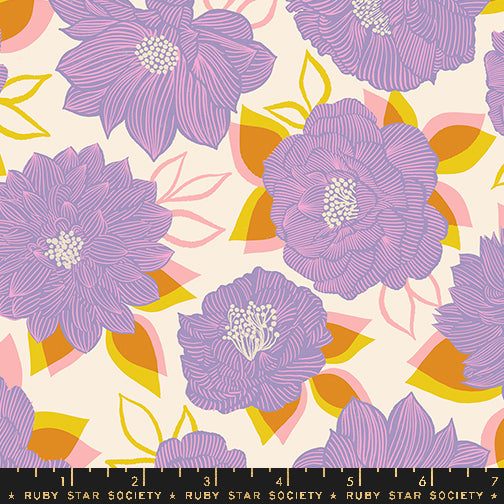 Favorite Flowers || Blooming Thistle || Cotton Quilting Fabric