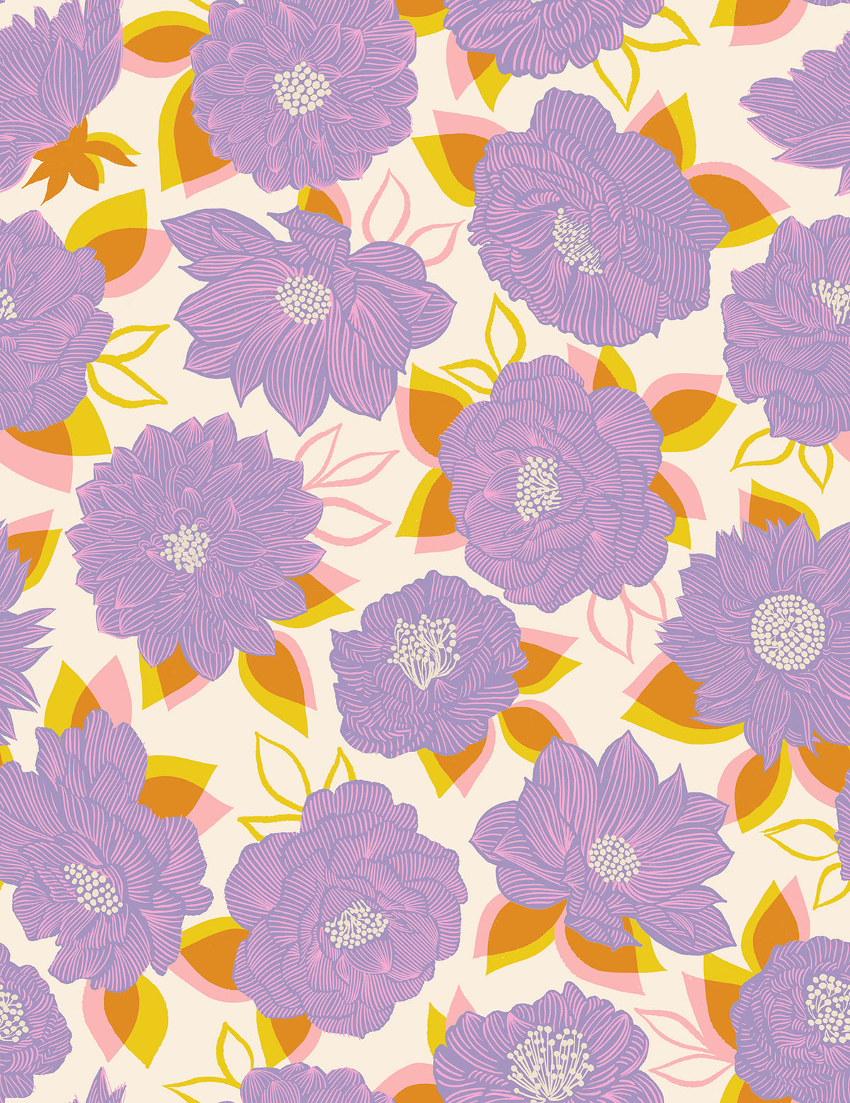 Favorite Flowers || 26 pc Fat Quarter Bundle || Cotton Quilting Fabric