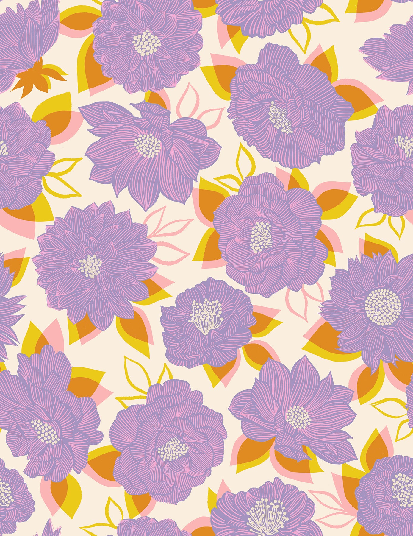 Favorite Flowers || 26 pc Fat Quarter Bundle || Cotton Quilting Fabric