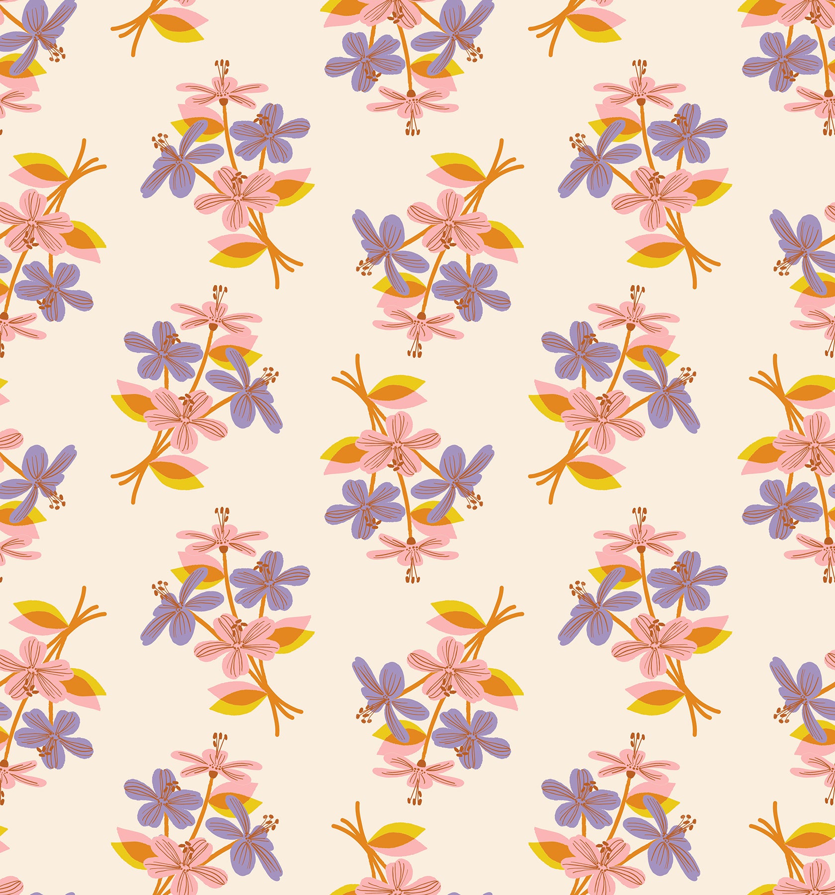Favorite Flowers || 26 pc Fat Quarter Bundle || Cotton Quilting Fabric