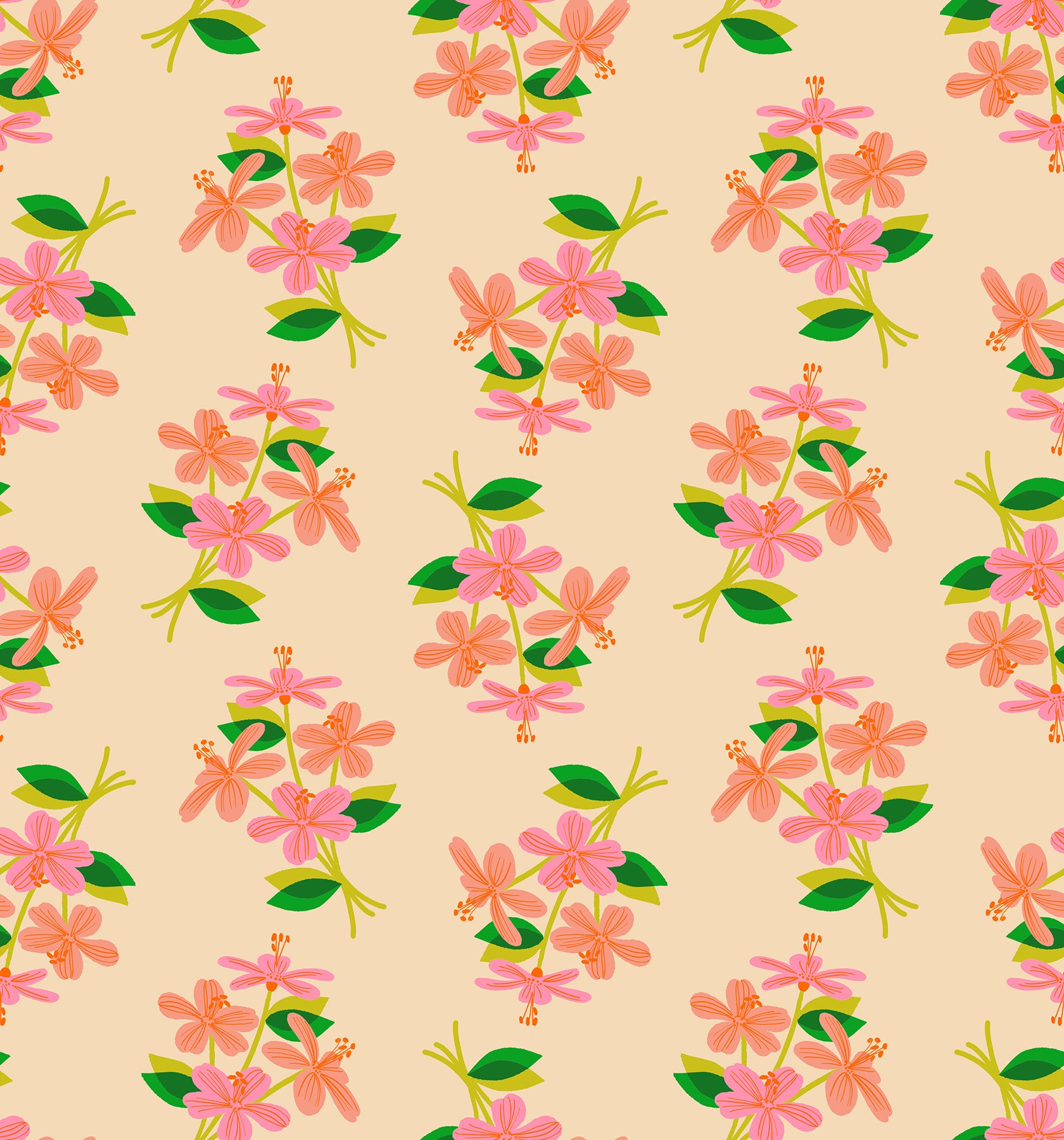 Favorite Flowers || 26 pc Fat Quarter Bundle || Cotton Quilting Fabric