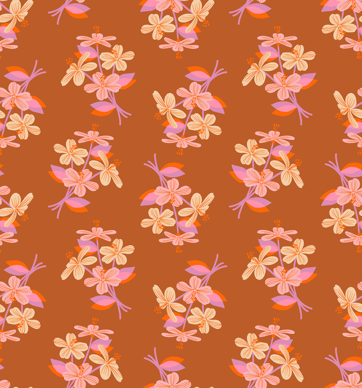Favorite Flowers || 26 pc Fat Quarter Bundle || Cotton Quilting Fabric