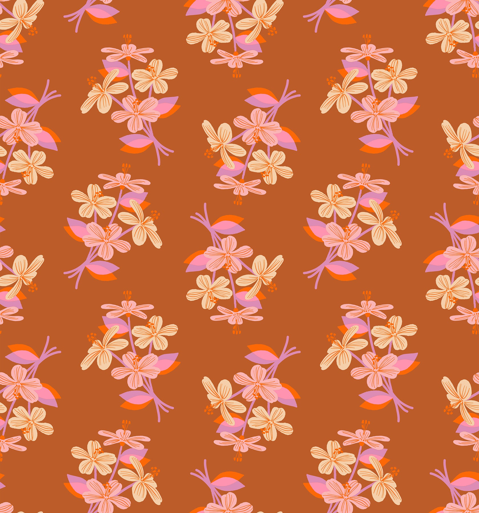 Favorite Flowers || 26 pc Fat Quarter Bundle || Cotton Quilting Fabric