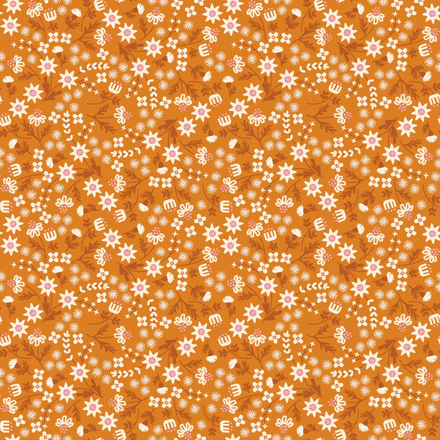 Favorite Flowers || 26 pc Fat Quarter Bundle || Cotton Quilting Fabric