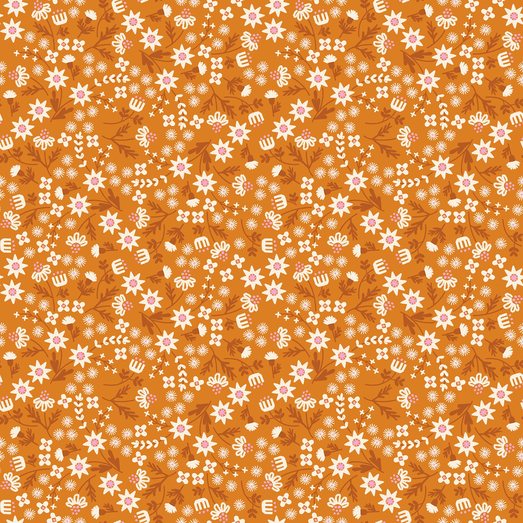 Favorite Flowers || 26 pc Fat Quarter Bundle || Cotton Quilting Fabric
