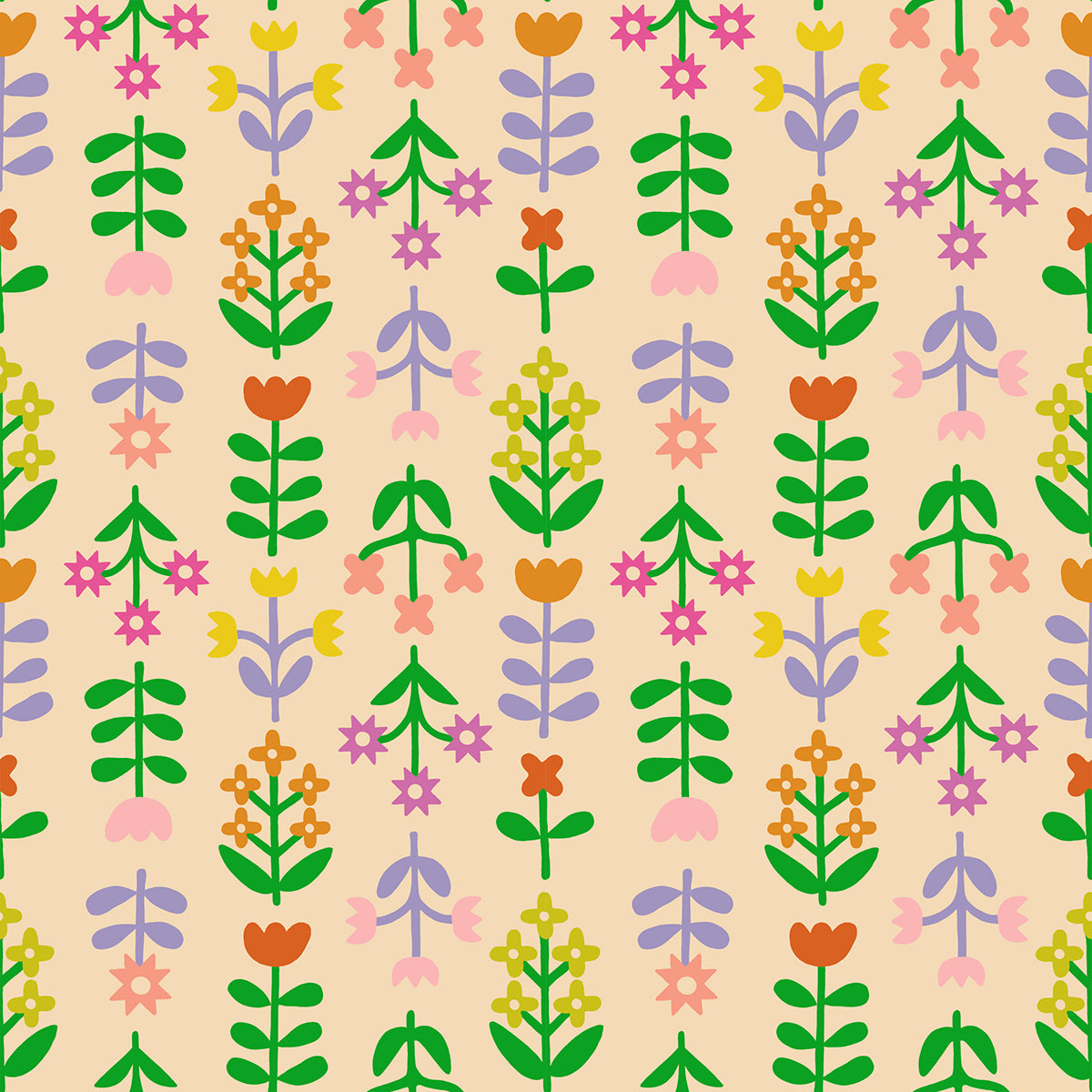 Favorite Flowers || 26 pc Fat Quarter Bundle || Cotton Quilting Fabric