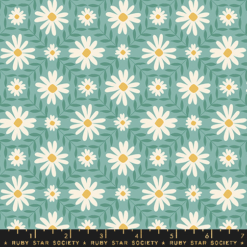 PREORDER Endpaper || Floral Endpaper Water || Cotton Quilting Fabric