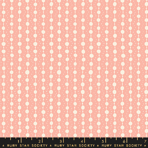 Endpaper || Pearls Bashful || Cotton Quilting Fabric