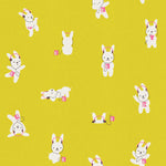 PREORDER LOFI || Rabbeats Citron || Cotton Linen Quilting Sewing Fabric