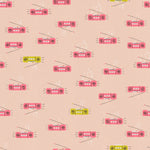 PREORDER LOFI || Boom Peach Blossom || Cotton Linen Quilting Sewing Fabric