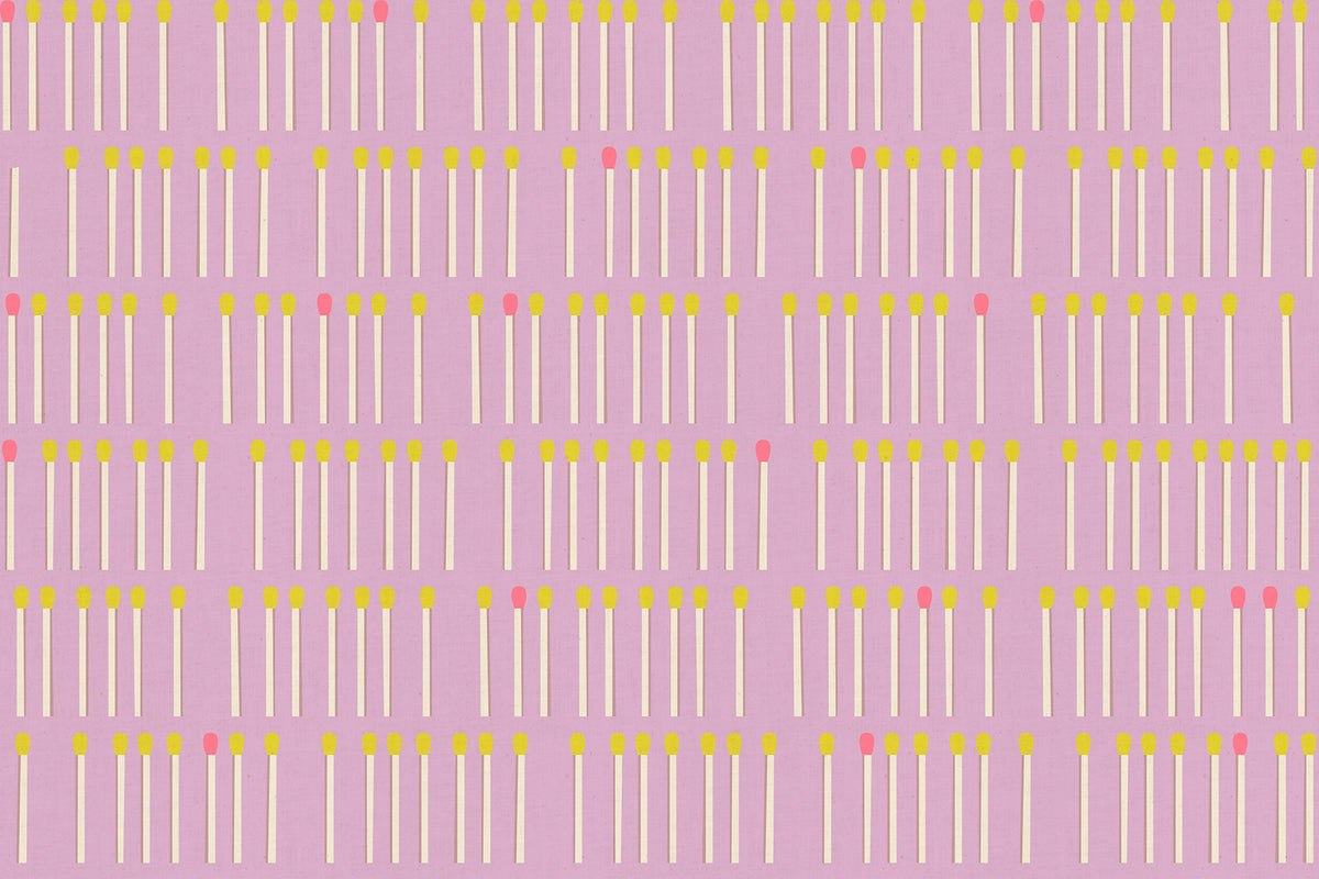 PREORDER LOFI || Meet Your Match Wisteria || Cotton Linen Quilting Sewing Fabric