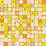 PREORDER LOFI || Blocked Cactus || Cotton Linen Quilting Sewing Fabric