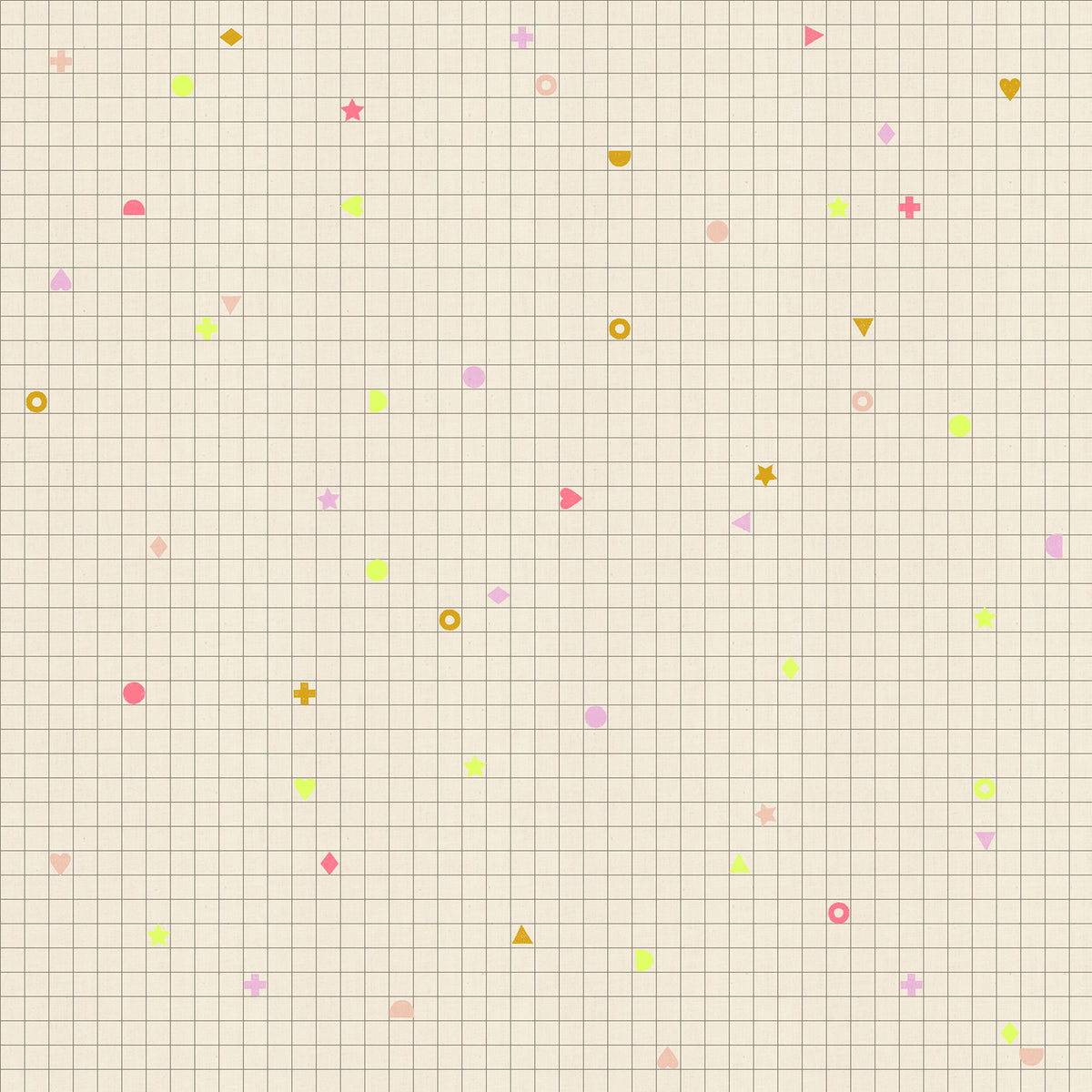 PREORDER LOFI || Power Grid Natural || Cotton Quilting Fabric