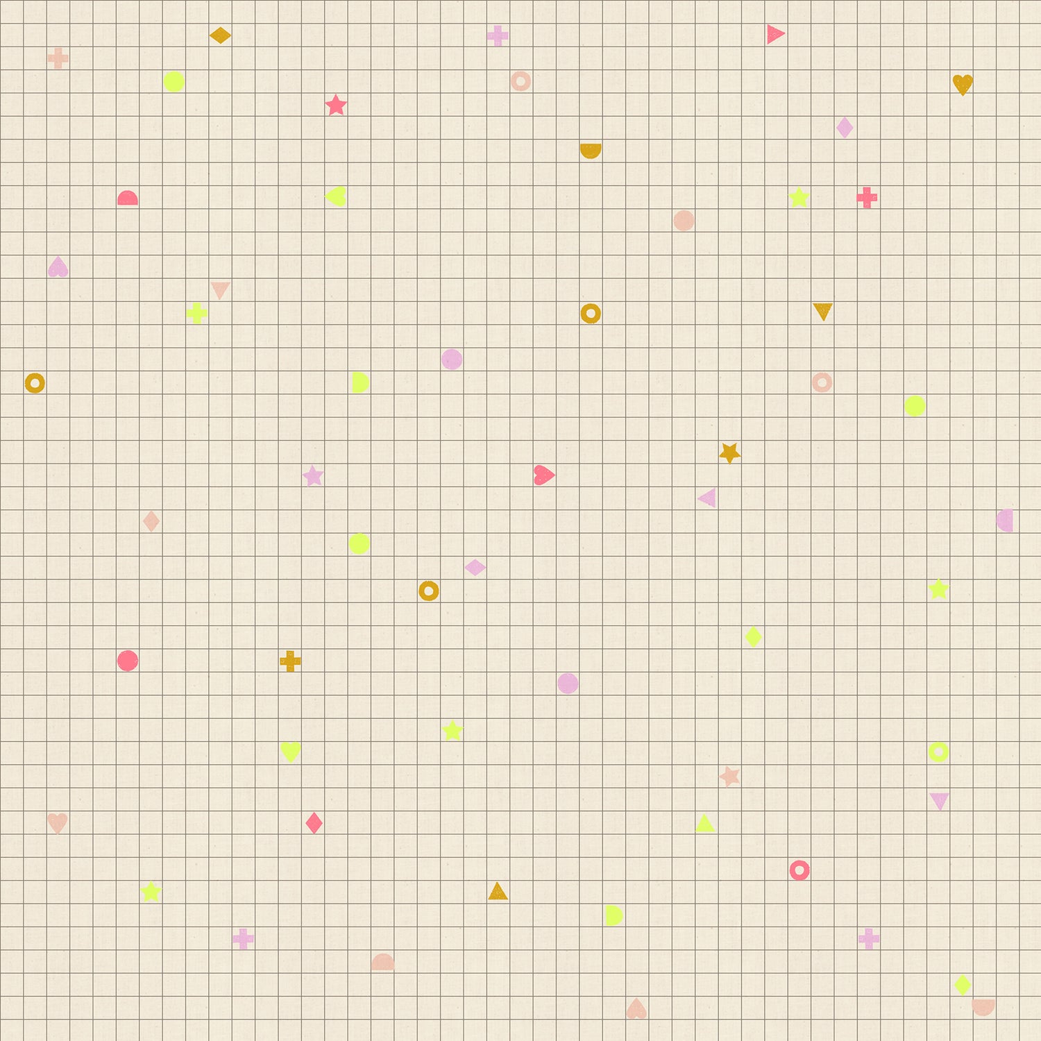 PREORDER LOFI || Power Grid Natural || Cotton Quilting Fabric