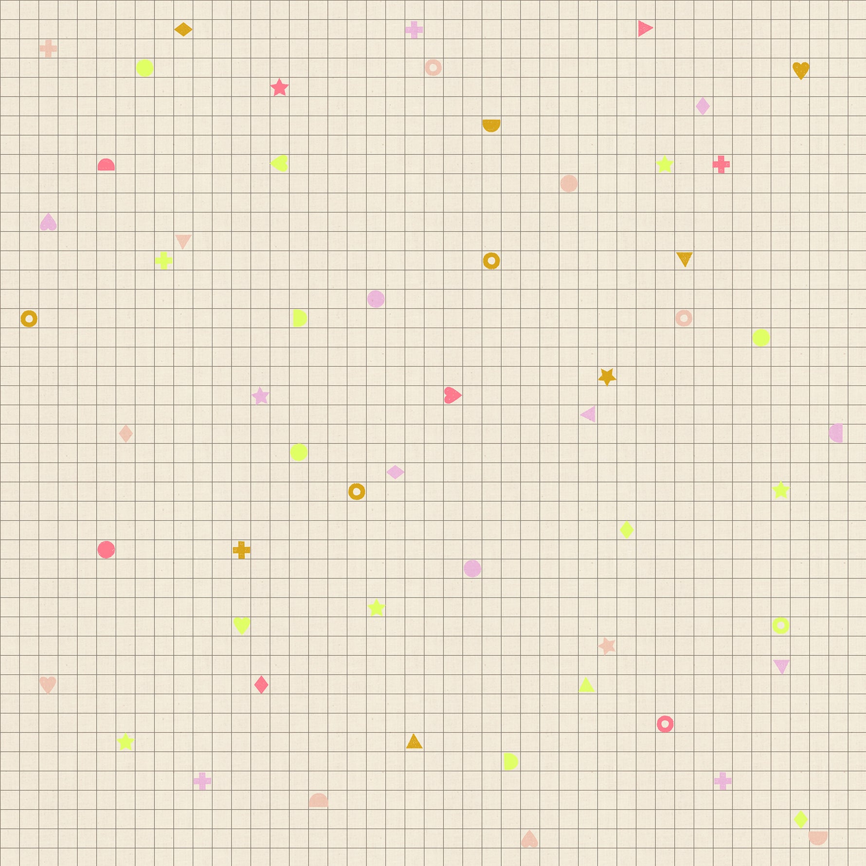 PREORDER LOFI || Power Grid Natural || Cotton Quilting Fabric