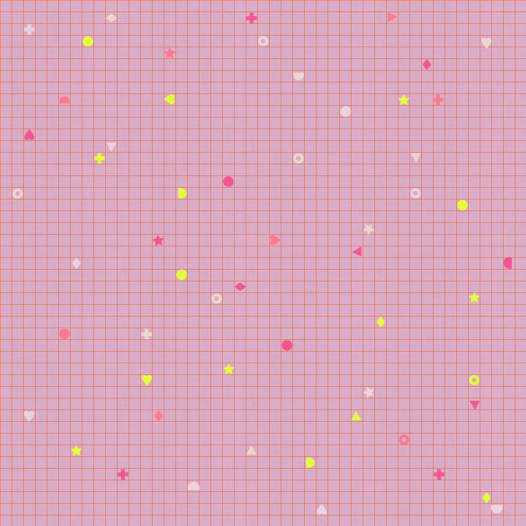 PREORDER LOFI || Power Grid Wisteria || Cotton Linen Quilting Sewing Fabric