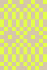 PREORDER LOFI || Bitmapped Neon Yellow || Cotton Linen Quilting Sewing Fabric
