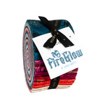 PREORDER Fire Glow || 42pc Jelly Roll || Cotton Quilting Fabric