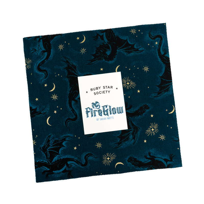 PREORDER Fire Glow || 42pc Layer Cake || Cotton Quilting Fabric