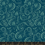 PREORDER FIRE GLOW || Smoke Watercress || Cotton Quilting Fabric