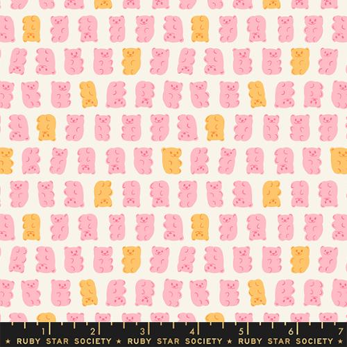 Sugar Cone Gummy Bears || Merry || Cotton Quilting Fabric