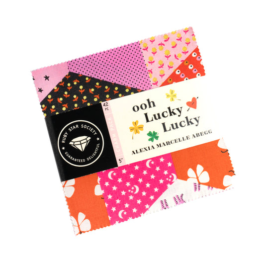 PREORDER Ooh Lucky Lucky || 42 pc Charm Pack || Cotton Quilting Fabric