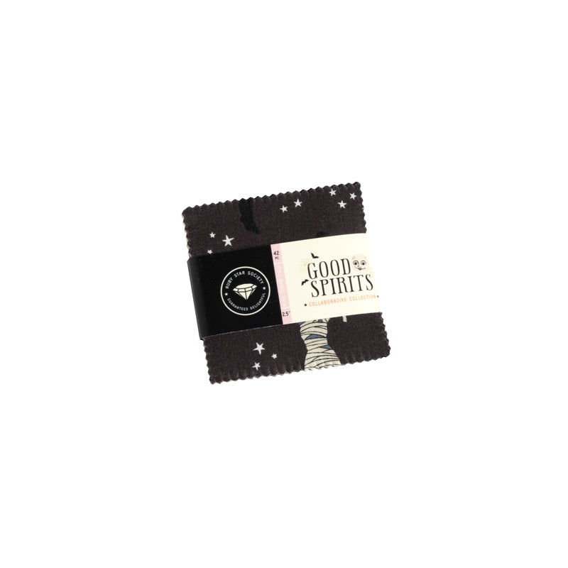 GOOD SPIRITS || 42 pc Mini Charm Pack || Cotton Quilting Fabric