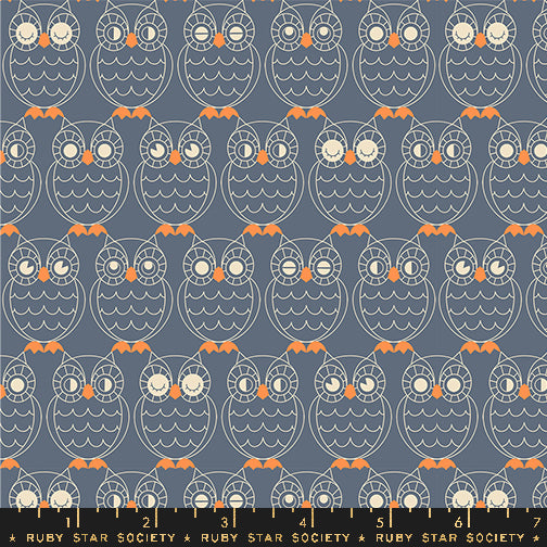 GOOD SPIRITS || Hoos There Ghostly || Cotton Quilting Fabric || Half Yard