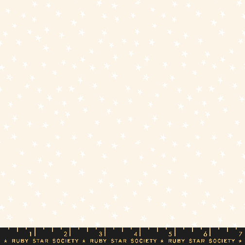 GOOD SPIRITS || Mini Starry Natural || Cotton Quilting Fabric || Half Yard