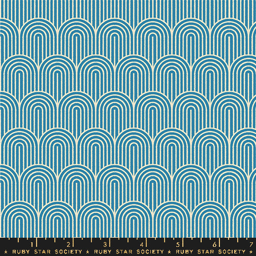 PREORDER Geometry || Hump Day Chambray || Cotton Quilting Fabric