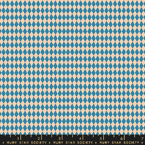 PREORDER Geometry || Harlequin Chambray || Cotton Quilting Fabric