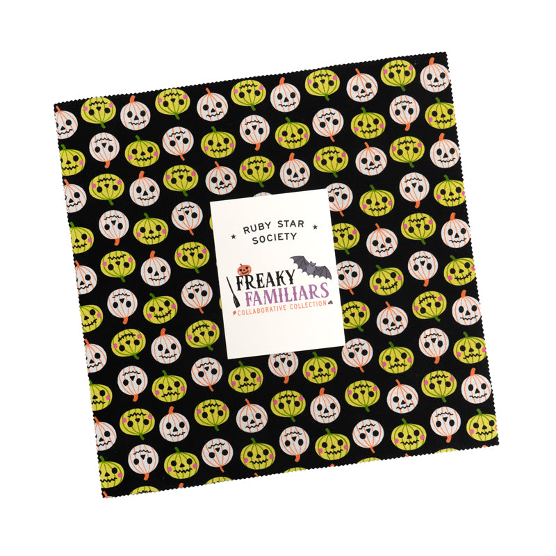 PREORDER Freaky Familiars || 42 pc Layer Cake || Cotton Quilting Fabric