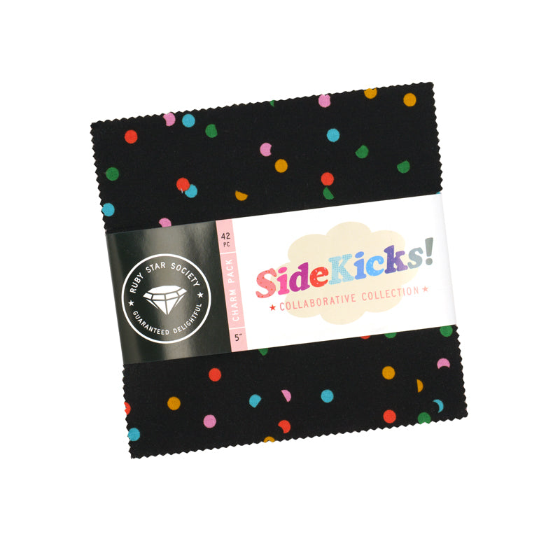 PREORDER Sidekicks || 42pc Charm Pack || Cotton Quilting Fabric