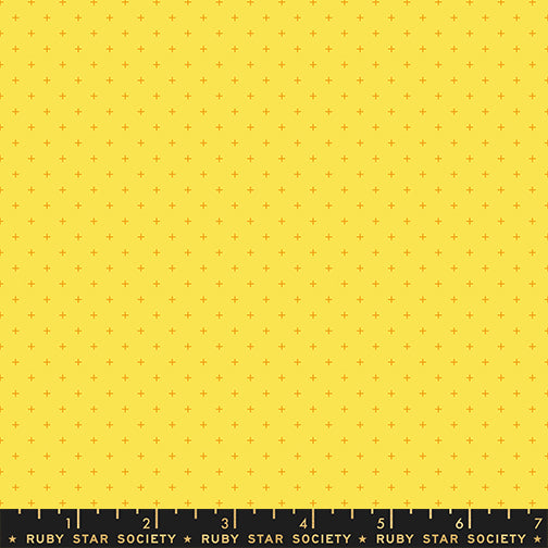 PREORDER Add It Up || Chrome Yellow || Cotton Quilting Fabric