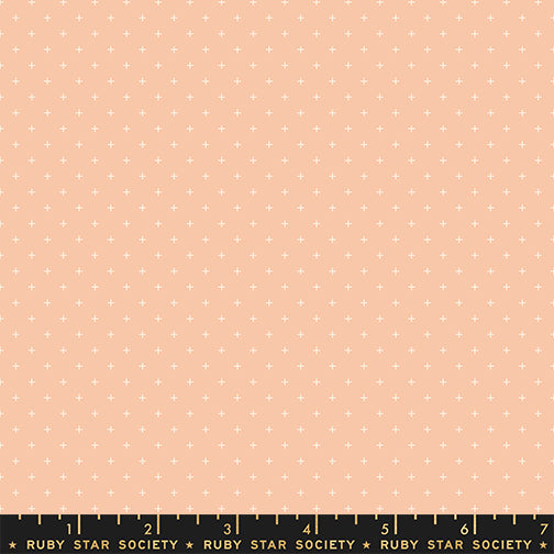 PREORDER Add It Up || Peach || Cotton Quilting Fabric