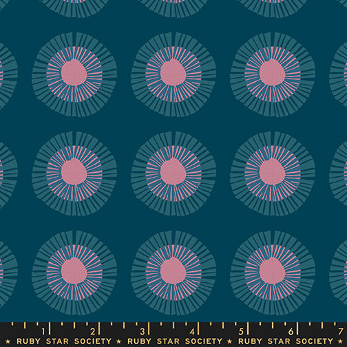 Reimagined Landscapes || Seaside Daisy Galaxy || Cotton Quilting Fabric